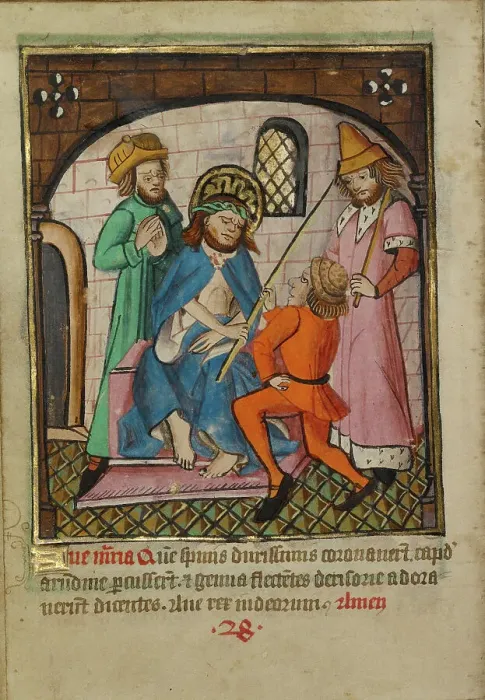 Framed Print : Christ Crowned with Thorns, about 1480-1490. Creator: Unknown Framed Print : Christ Crowned with Thorns, about 1480-1490. Creator: Unknown