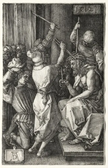 Framed Print : Christ Crowned with Thorns, 1512. Creator: Albrecht Dürer (German, 1471-1528) Framed Print : Christ Crowned with Thorns, 1512. Creator: Albrecht Dürer (German, 1471-1528)