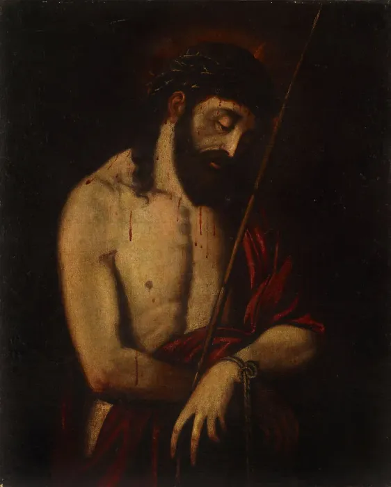 Framed Print : Christ crowned with thorns, 1700-1799. Creator: Unknown Framed Print : Christ crowned with thorns, 1700-1799. Creator: Unknown