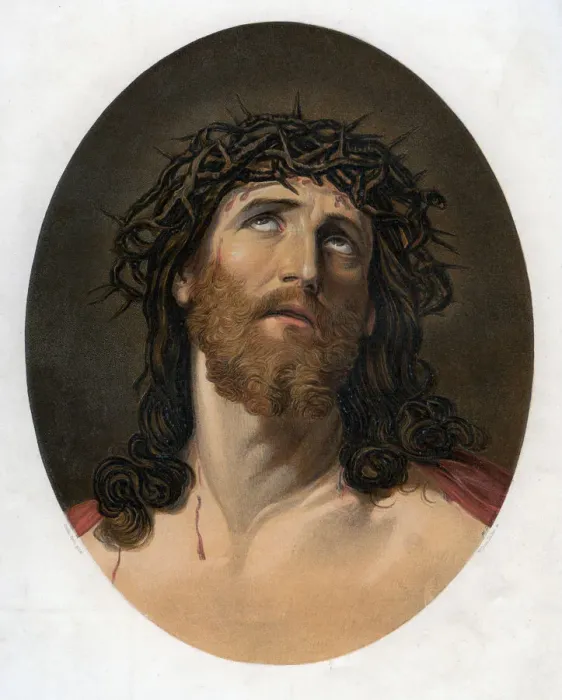 Framed Print : Christ Crowned with Thorns, 19th century. Artist: William Dickes Framed Print : Christ Crowned with Thorns, 19th century. Artist: William Dickes