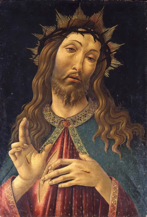 Framed Print : Christ Crowned with Thorns, c. 1500. Artist: Botticelli, Sandro (1445-1510) Framed Print : Christ Crowned with Thorns, c. 1500. Artist: Botticelli, Sandro (1445-1510)