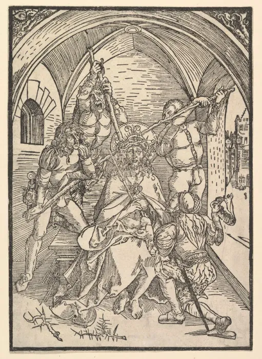 Framed Print : Christ Crowned with Thorns, ca. 1500. Creator: Possibly Albrecht Dürer (German Framed Print : Christ Crowned with Thorns, ca. 1500. Creator: Possibly Albrecht Dürer (German
