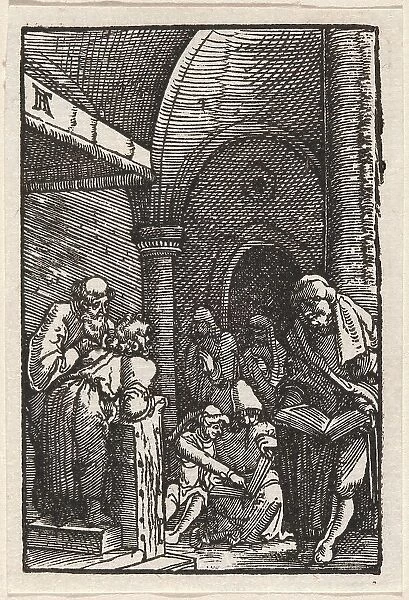 Christ Disputing with the Doctors, c. 1513. Creator: Albrecht Altdorfer
