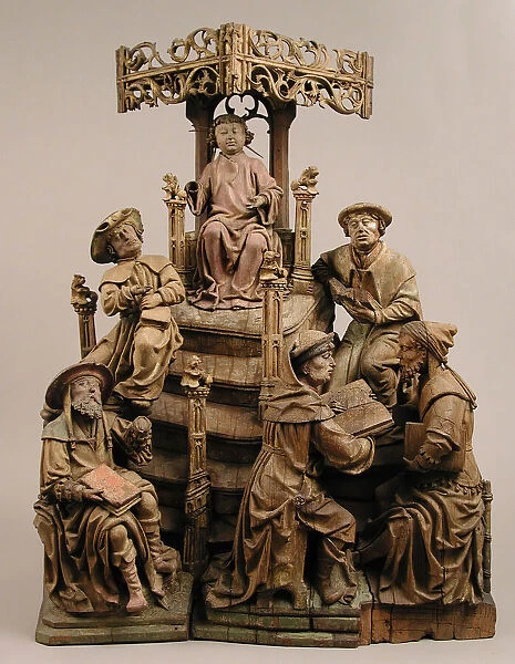 Christ among the Doctors, German, early 16th century. Creator: Unknown