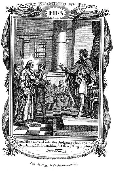 Christ Examined by Pilate, c1808