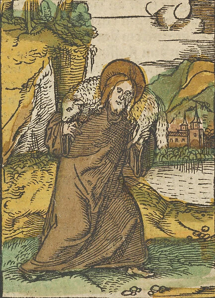 Christ as Good Shepherd, from Das Plenarium, 1517. Creator