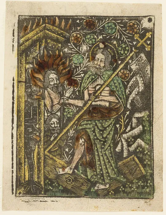 Framed Print : Christ in Limbo, 1460-65. Creator: Unknown