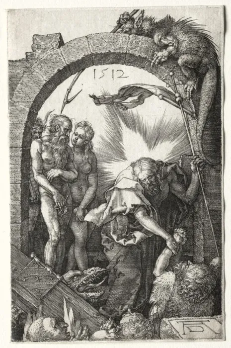 Framed Print : Christ in Limbo, 1512. Creator: Albrecht Dürer (German, 1471-1528) Framed Print : Christ in Limbo, 1512. Creator: Albrecht Dürer (German, 1471-1528)