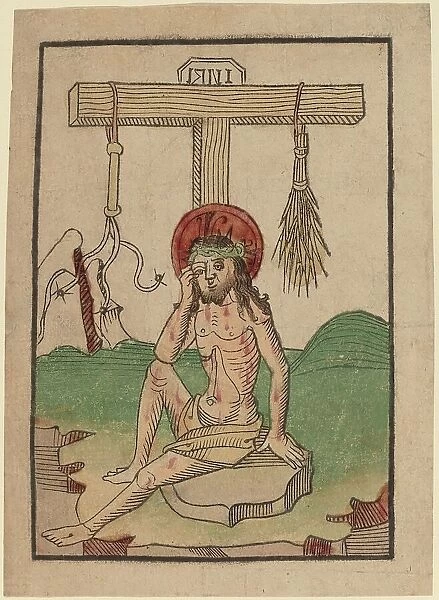 Christ as the Man of Sorrows, c. 1480. Creator: Unknown