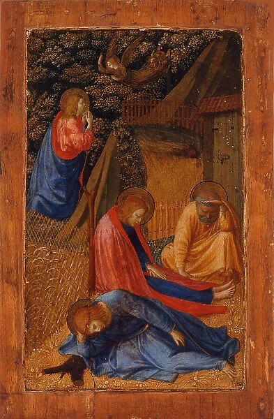 Christ on the Mount of Olives, 1428-1429. Creator: Angelico, Fra Giovanni, da Fiesole (around 1400-1455)
