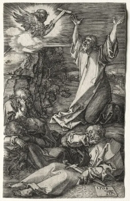 Framed Print : Christ on the Mount of Olives, 1508. Creator: Albrecht Dürer (German, 1471-1528) Framed Print : Christ on the Mount of Olives, 1508. Creator: Albrecht Dürer (German, 1471-1528)