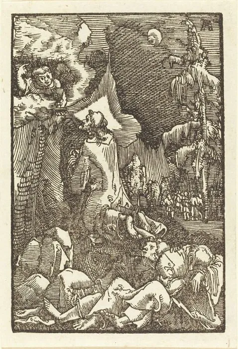 Framed Print : Christ on the Mount of Olives, c. 1513. Creator: Albrecht Altdorfer Framed Print : Christ on the Mount of Olives, c. 1513. Creator: Albrecht Altdorfer