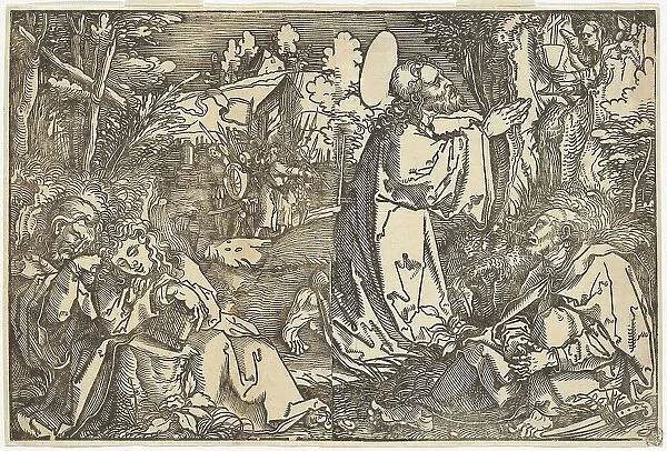 Christ on the Mount of Olives, c. 1522. Creator: Hans Weiditz