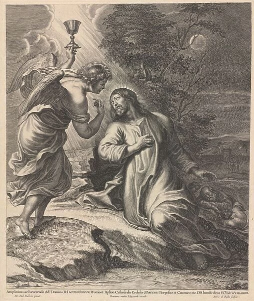 Christ on the Mount of Olives. Creator: Pieter de Bailliu