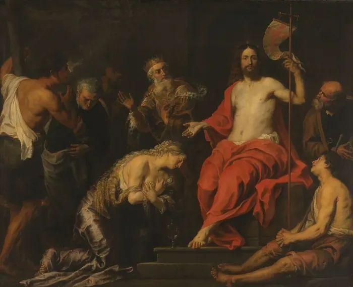 Framed Print : Christ and the Penitent Sinners, c.1640-c.1651. Creator: Gerard Seghers Framed Print : Christ and the Penitent Sinners, c.1640-c.1651. Creator: Gerard Seghers