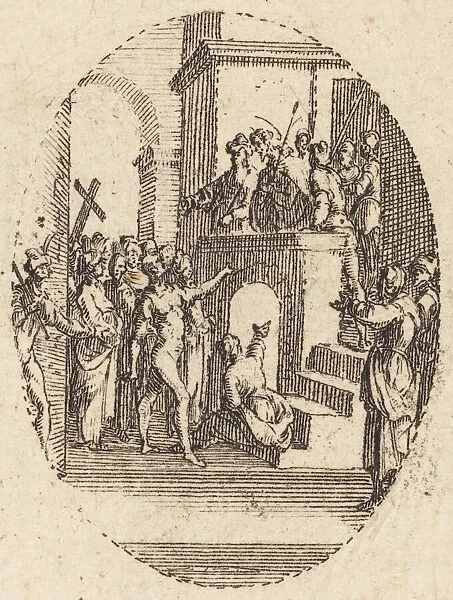 Christ before Pilate, c. 1631. Creator: Jacques Callot