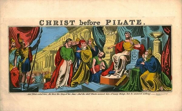 Christ before Pilate. Creator: Unknown