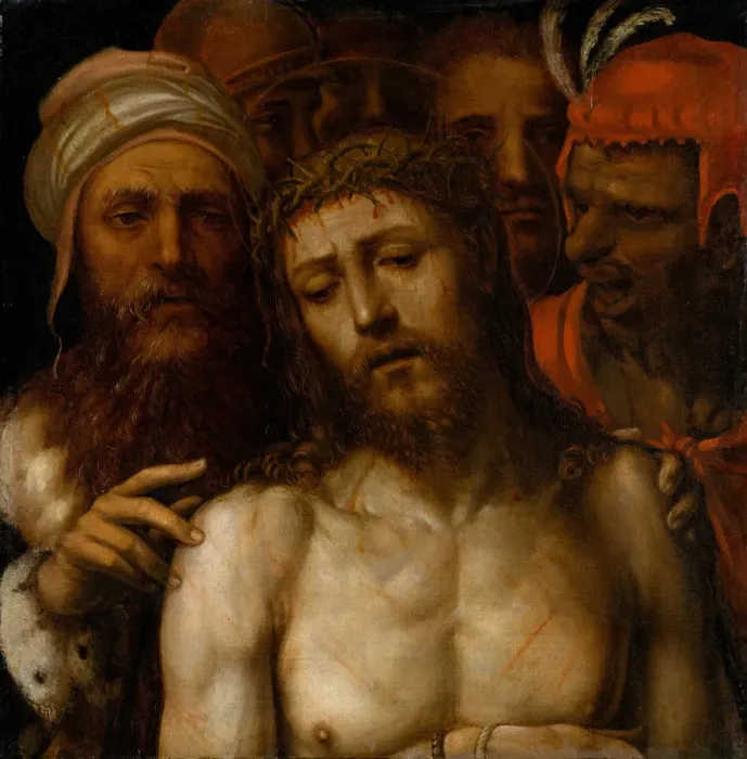 Framed Print : Christ Presented to the People (Ecce Homo), ca. 1540-49. Creator: Sodoma Framed Print : Christ Presented to the People (Ecce Homo), ca. 1540-49. Creator: Sodoma