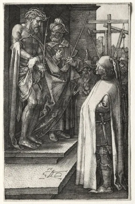 Framed Print : Christ Shown to the People, 1512. Creator: Albrecht Dürer (German, 1471-1528) Framed Print : Christ Shown to the People, 1512. Creator: Albrecht Dürer (German, 1471-1528)