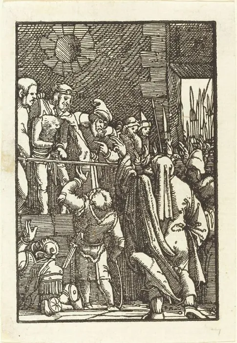 Framed Print : Christ Shown to the People, c. 1513. Creator: Albrecht Altdorfer Framed Print : Christ Shown to the People, c. 1513. Creator: Albrecht Altdorfer