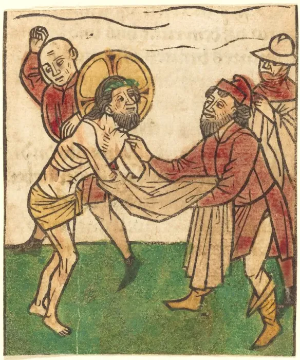 Framed Print : Christ Stripped of His Garment. Creator: Ludwig of Ulm Framed Print : Christ Stripped of His Garment. Creator: Ludwig of Ulm