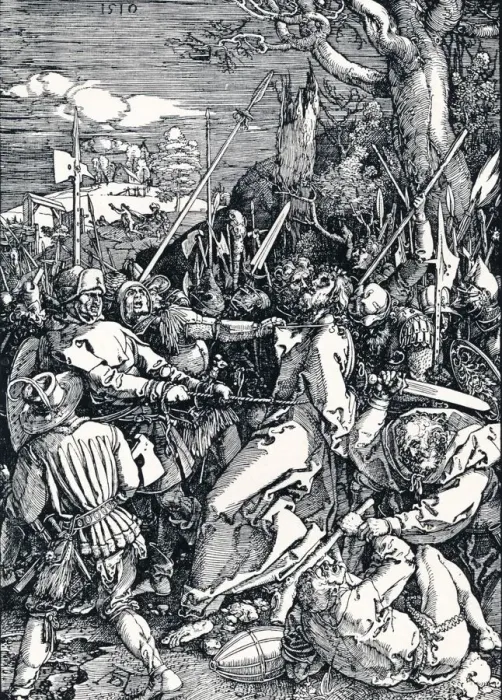 Framed Print : Christ Taken Captive, 1510 (1906). Artist: Albrecht Durer Framed Print : Christ Taken Captive, 1510 (1906). Artist: Albrecht Durer