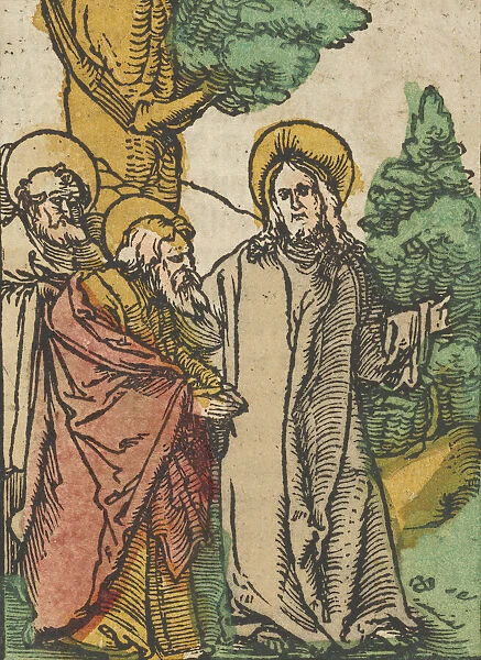 Christ Talking to the Disciples, 5, from Das Plenarium, 1517