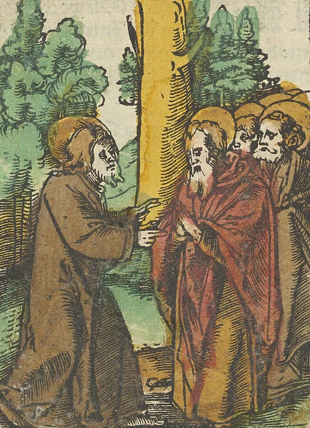 Christ Teaching the Disciples, 1, from Das Plenarium, 1517