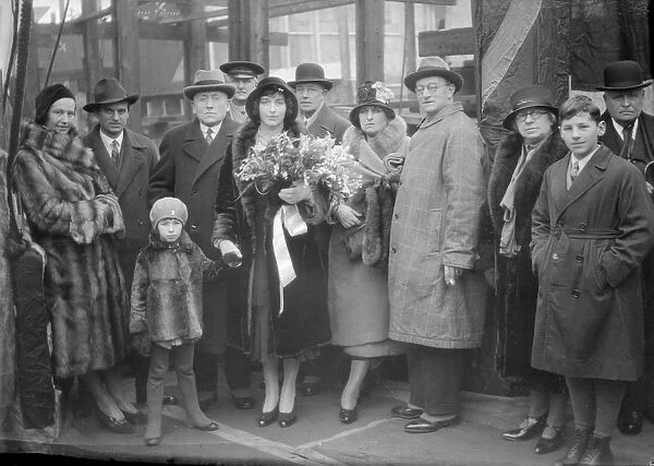 Christening Group for the Yugoslavian Bakar, J Samuel White and Co, Cowes, Isle of Wight, 1931