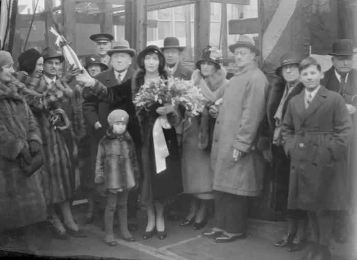 Framed Print : Christening Group for the Yugoslavian Bakar, J Samuel White and Co, Cowes, Isle of Wight, 1931
