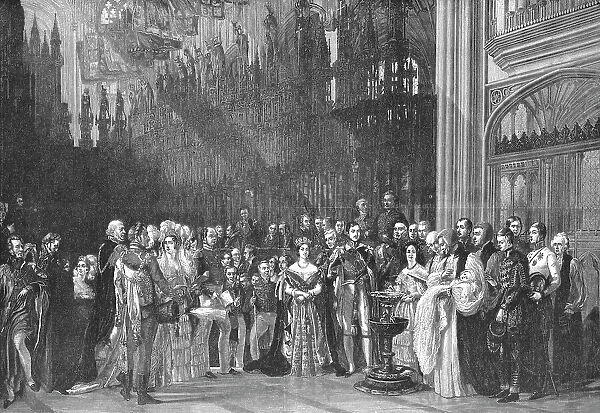 The Christening of H.R.H. The Prince of Wales in St. George's Chapel, Windsor Castle... 1842. Creator: George Hayter