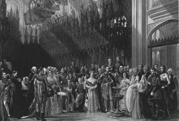 The Christening of the Prince of Wales, January 25 1842, (1901). Creator: Unknown