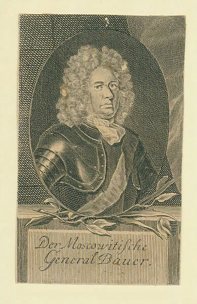 Christian Felix Bauer (1667-1717). Artist: Bernigeroth, Martin (1670-1733)