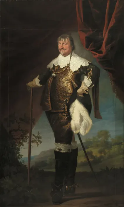Framed Print : Christian IV, 1638-1641. Creator: Karel van Mander III Framed Print : Christian IV, 1638-1641. Creator: Karel van Mander III