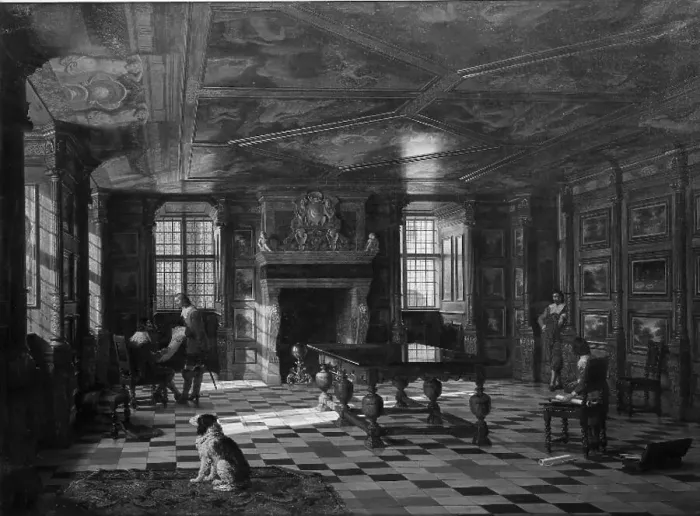 Framed Print : Christian IV's Audience Chamber at Rosenborg Palace, Copenhagen, 1854. Creator: Heinrich Hansen Framed Print : Christian IV's Audience Chamber at Rosenborg Palace, Copenhagen, 1854. Creator: Heinrich Hansen