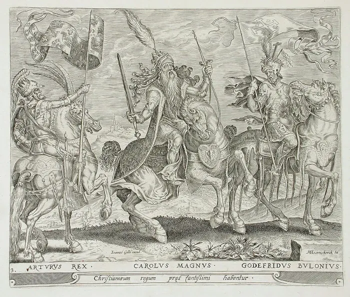Framed Print : Three Christian Kings, 1567. Creator: Harmen Jansz Muller Framed Print : Three Christian Kings, 1567. Creator: Harmen Jansz Muller
