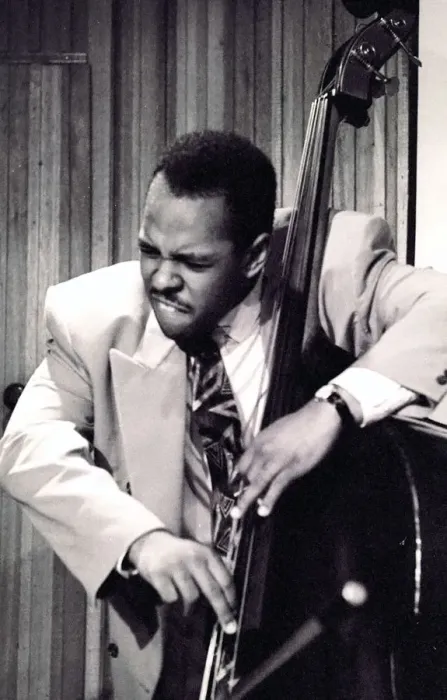 Framed Print : Christian McBride, Tenor Clef, 1992. Artist: Brian O Connor Framed Print : Christian McBride, Tenor Clef, 1992. Artist: Brian O Connor