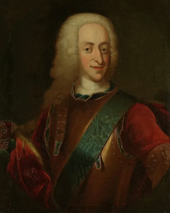 Framed Print : Christian VI, between 1730 and 1746. Creator: Johann Salomon Wahl Framed Print : Christian VI, between 1730 and 1746. Creator: Johann Salomon Wahl