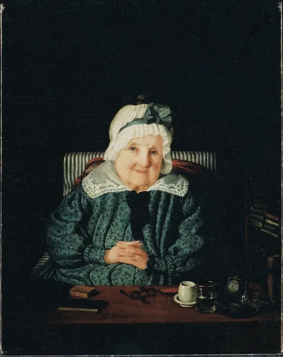 Framed Print : Christina Augusta von Fersen (1754-1846), 1844. Creator: Amalia Lindegren Framed Print : Christina Augusta von Fersen (1754-1846), 1844. Creator: Amalia Lindegren