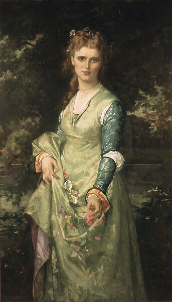 Christina Nilsson (1843-1921) as Ophelia, 1873
