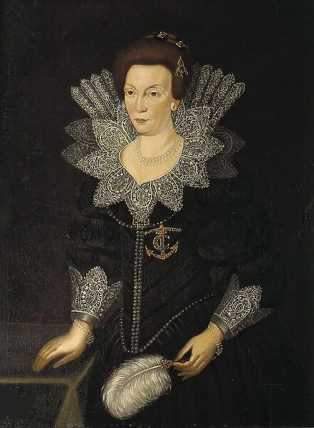 Christine of Hesse (1543-1604), Duchess of Holstein-Gottorp, First Half of 16th cen.. Creator: Anonymous