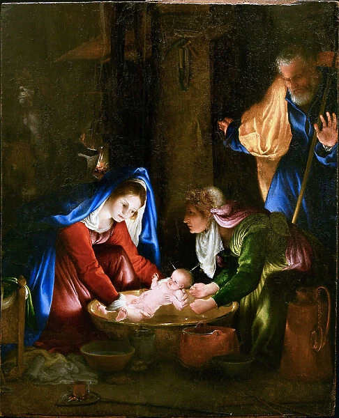 Christmas, 1525. Creator: Lotto, Lorenzo (1480-1556)