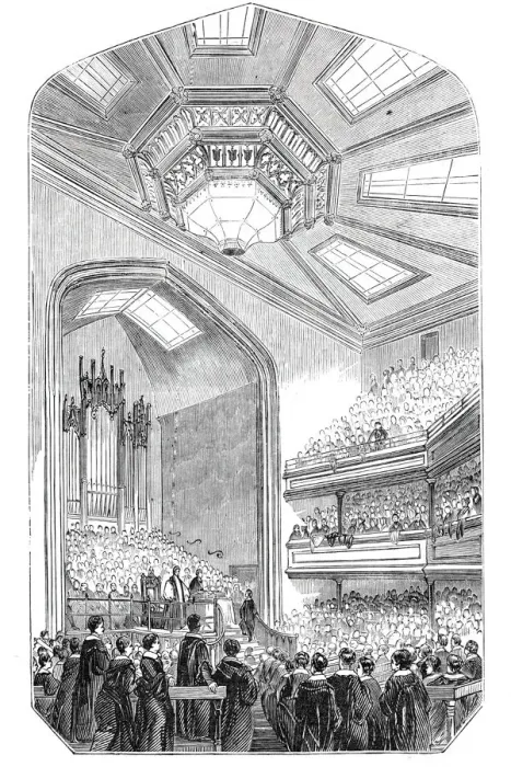 Framed Print : Christmas distribution of prizes at the Liverpool Collegiate Institution, 1844 Framed Print : Christmas distribution of prizes at the Liverpool Collegiate Institution, 1844