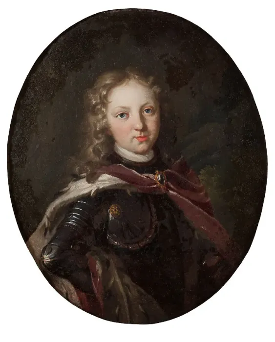 Framed Print : Christoph (1684-1723) Prince of Baden-Durlach, 1696. Creator: Anon Framed Print : Christoph (1684-1723) Prince of Baden-Durlach, 1696. Creator: Anon