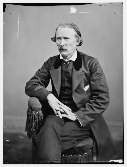 Framed Print : Christopher (Kit) Carson, between 1860 and 1875. Creator: Unknown Framed Print : Christopher (Kit) Carson, between 1860 and 1875. Creator: Unknown
