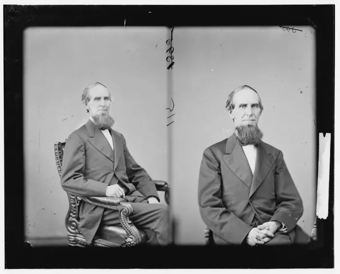 Framed Print : Christopher Yancey Thomas of Virginia, between 1865 and 1880. Creator: Unknown Framed Print : Christopher Yancey Thomas of Virginia, between 1865 and 1880. Creator: Unknown