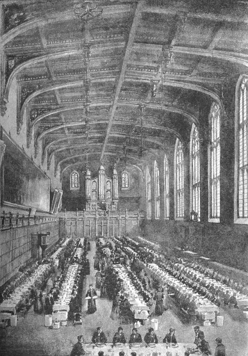 Framed Print : Christ's Hospital, Great Hall - Boys at Dinner, 1891. Creator: William Luker. Christ's Hospital, Great Hall - Boys at Dinner, 1891. Creator: William Luker Framed Print : Christ's Hospital, Great Hall - Boys at Dinner, 1891. Creator: William Luker. Christ's Hospital, Great Hall - Boys at Dinner, 1891. Creator: William Luker