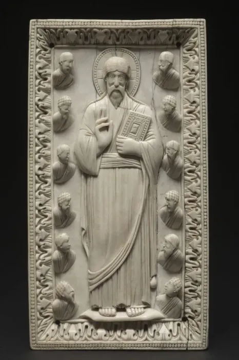 Framed Print : Christs Mission to the Apostles, c. 970-980. Creator: Unknown Framed Print : Christs Mission to the Apostles, c. 970-980. Creator: Unknown
