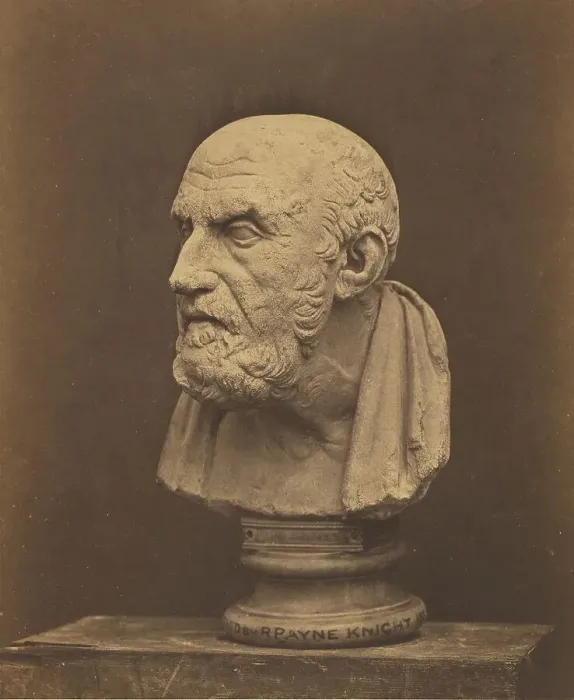 Framed Print : Chrysippos, about 1853-1859. Creator: Roger Fenton Framed Print : Chrysippos, about 1853-1859. Creator: Roger Fenton