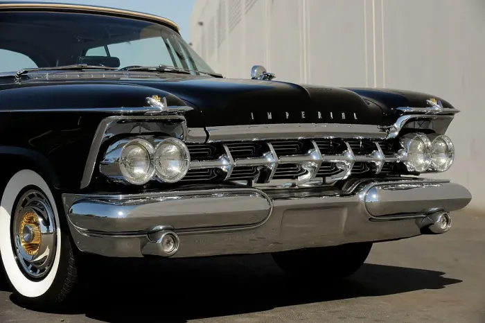 Framed Print : Chrysler Imperial convertible 1959. Artist: Simon Clay Framed Print : Chrysler Imperial convertible 1959. Artist: Simon Clay